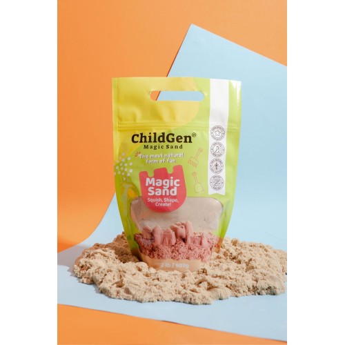 Childgen Kinetik Kum RefillPack 907 gr - Natural Childgen Kinetik Kum RefillPack 907 gr - Natural